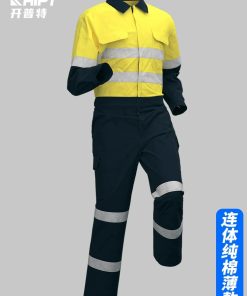 Breathable Coverall for Shipyard Harbor Labor Protection - Model: 813527038316