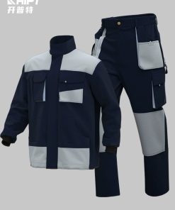 Durable Workwear Set for Workshop with Cargo Pants and Utility Pockets - Model: 830073624428