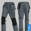 Sturdy Workshop Pants for Factory and Construction with Wear-Resistant Fabric - Model: 952106750268