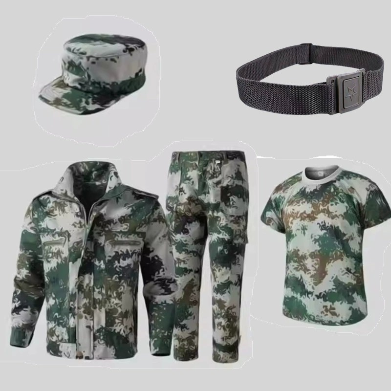 Men's Camouflage Work Uniform Set for Military Training - Model: 1071708680871 - 图片 2