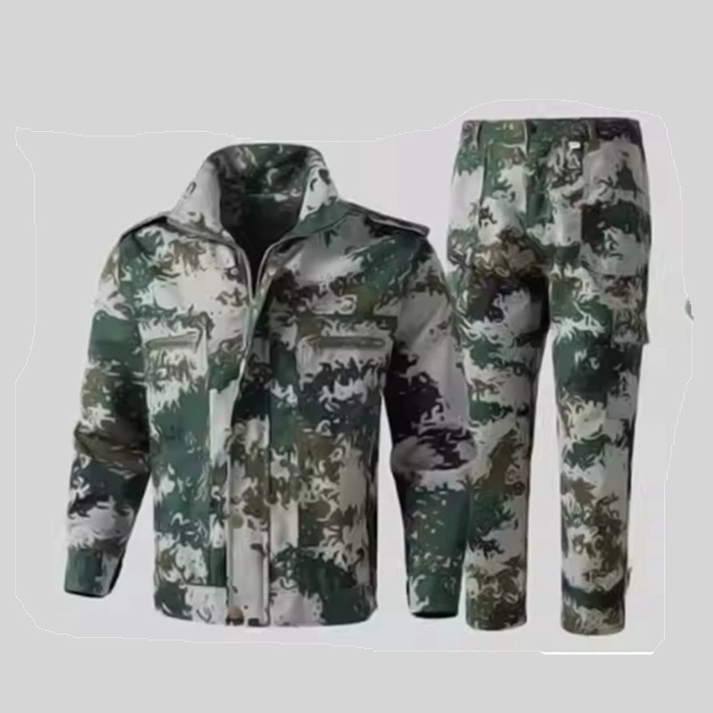 Men's Camouflage Work Uniform Set for Military Training - Model: 1071708680871 - 图片 4