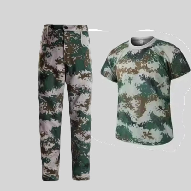 Men's Camouflage Work Uniform Set for Military Training - Model: 1071708680871 - 图片 10