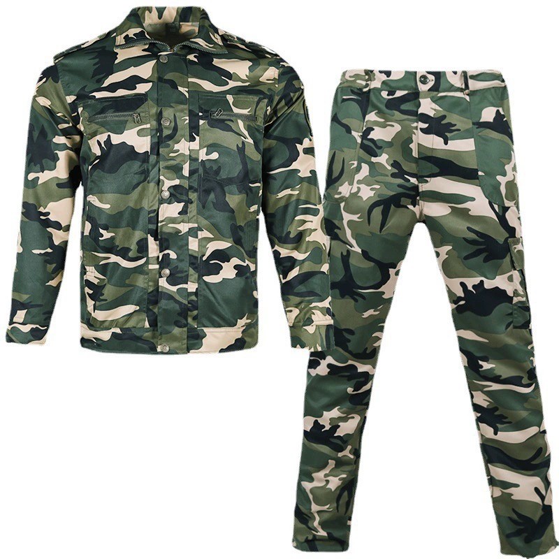 Men's Camouflage Training Uniform for Sports and Military Drills - Model: 779970326986 - 图片 5