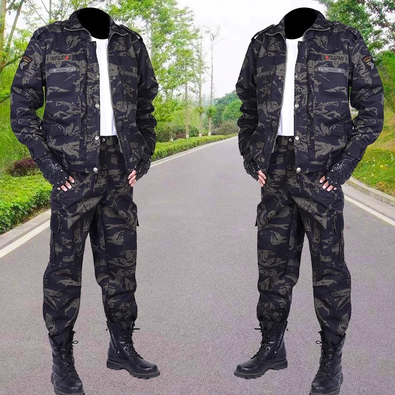 Men's Camouflage Training Uniform for Sports and Military Drills - Model: 779970326986 - 图片 8