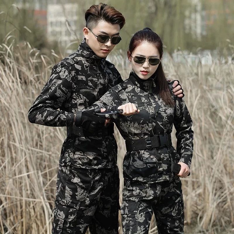 Men's Camouflage Training Uniform for Sports and Military Drills - Model: 779970326986 - 图片 9