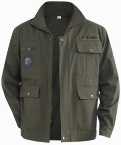 Anti-Scald Welder Workwear Set for Construction Site, Autumn Winter - Model: 928109940463
