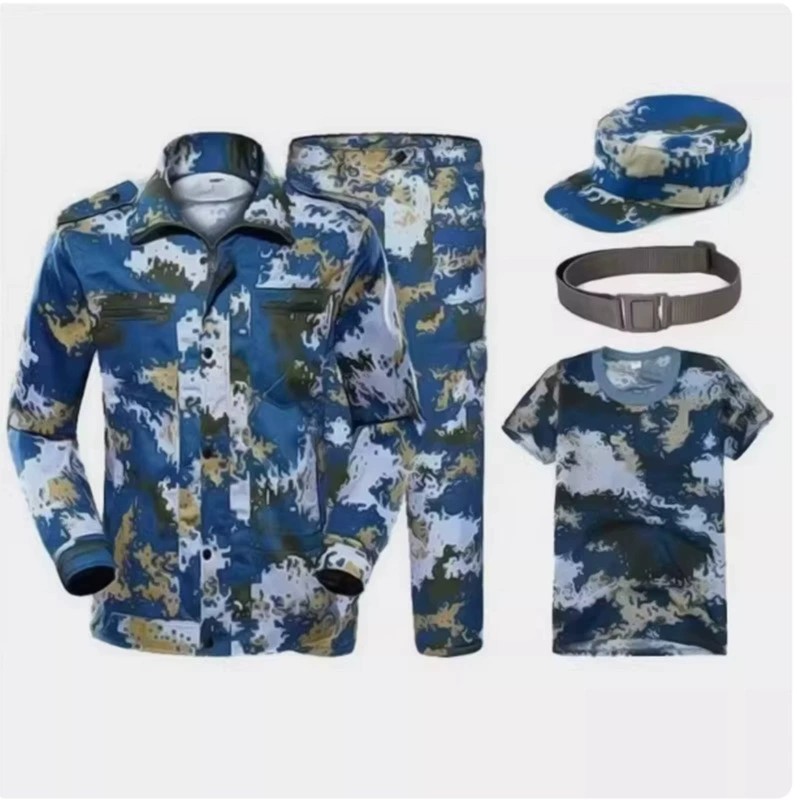 Men's Military Training Uniform Set for Spring Summer, Labor Protection - Model: 1071694056610 - 图片 3