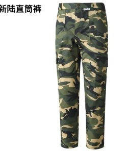 Alternative view of Camouflage Work Pants for Men with Large Cargo Pockets for Labor & Outdoor - Model: 1018112286475