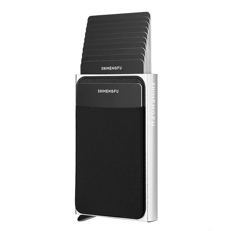 Men's Metal Card Case for Travel and Daily Use - Model: 678369646995 - 图片 10