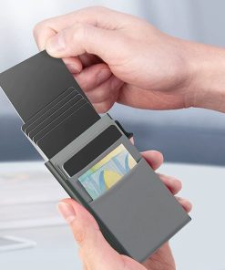 Alternative view of Metal Bank Card Clip for Everyday Carry with RFID Blocking - Model: 731915222332