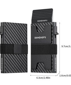 Alternative view of RFID Blocking Money Clip Card Holder for Access Control and Daily Carry - Model: 782291899539