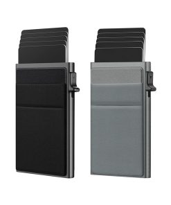 RFID Blocking Metal Card Case for Credit Cards and Cash - Model: 747761243122