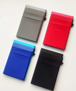 Alternative view of RFID Blocking Metal Card Case for Credit Cards and Cash - Model: 747761243122