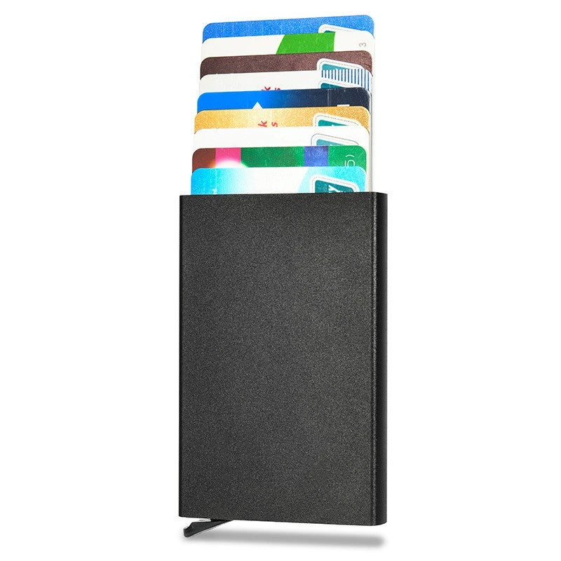 Anti-Theft Card Sleeve for Men Women with RFID Blocking - Model: 629039619403 - 图片 5