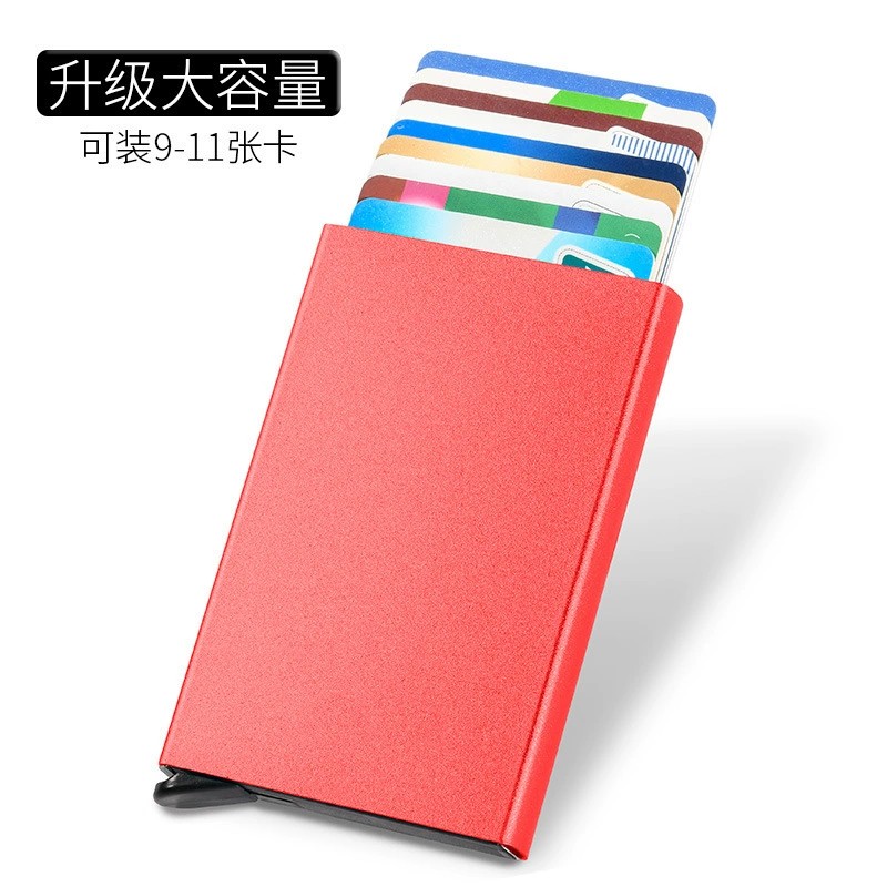 Anti-Theft Card Sleeve for Men Women with RFID Blocking - Model: 629039619403 - 图片 6