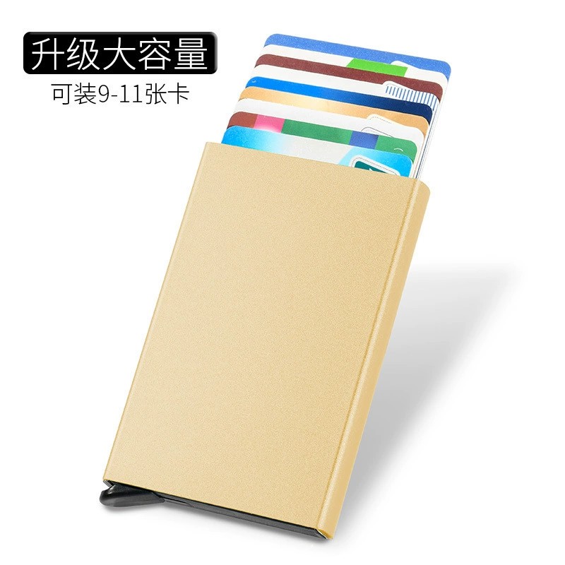 Anti-Theft Card Sleeve for Men Women with RFID Blocking - Model: 629039619403 - 图片 7
