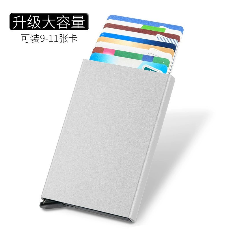 Anti-Theft Card Sleeve for Men Women with RFID Blocking - Model: 629039619403 - 图片 10