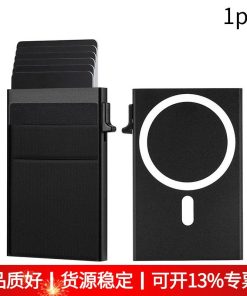 Business Card Case with Anti-theft Auto Pop-up for Professionals - Model: 987882339232