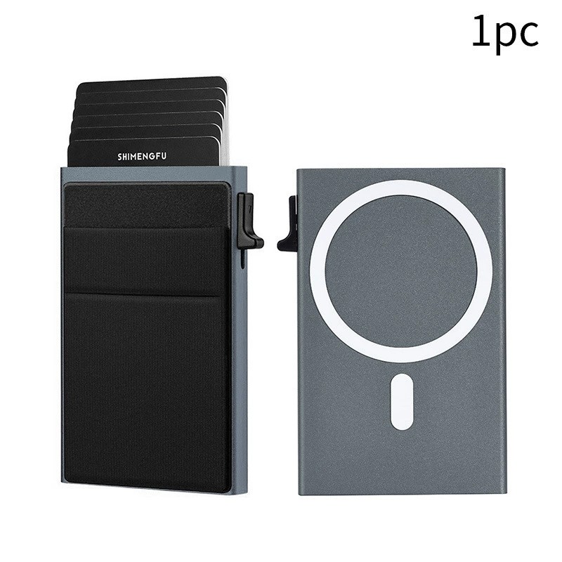 Business Card Case with Anti-theft Auto Pop-up for Professionals - Model: 987882339232 - 图片 3