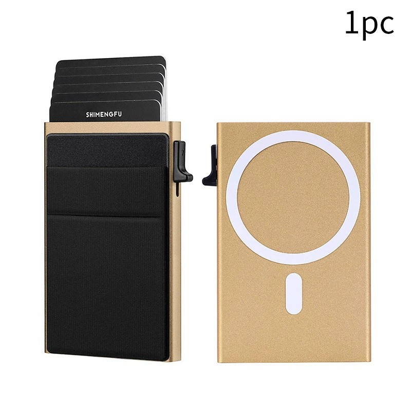 Business Card Case with Anti-theft Auto Pop-up for Professionals - Model: 987882339232 - 图片 4