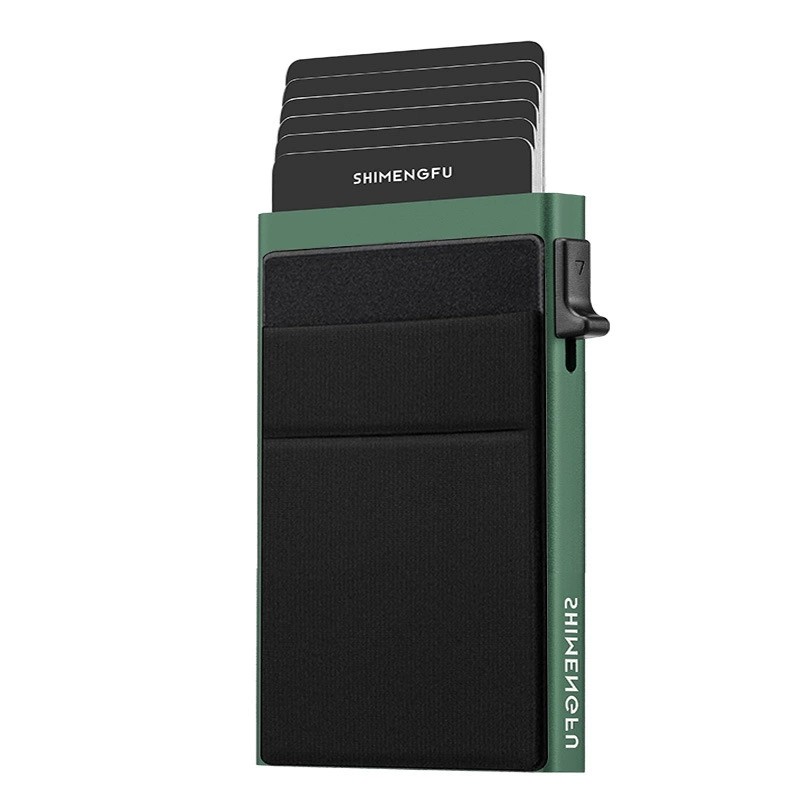 Metal Card Holder for Credit Cards with Back Sticker - Model: 725153898191 - 图片 9