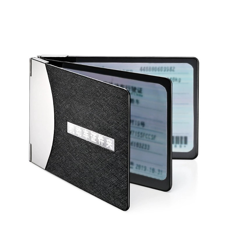 Two-in-One Motor Vehicle Document Holder for Car Registration and License - Model: 657325382218 - 图片 6