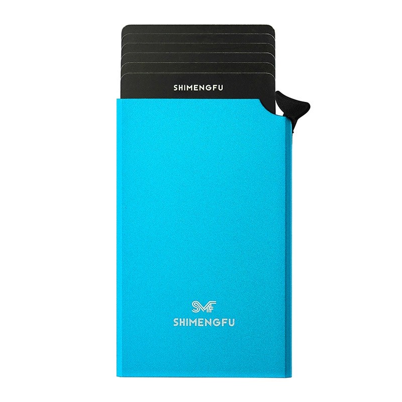 RFID Blocking Pop-Up Card Case for Secure Travel and Daily Use - Model: 680245235439 - 图片 8