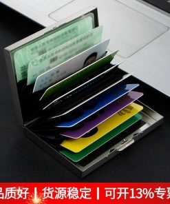 Driver's License Holder with NFC Anti-Theft for Men and Women - Model: 645952687328