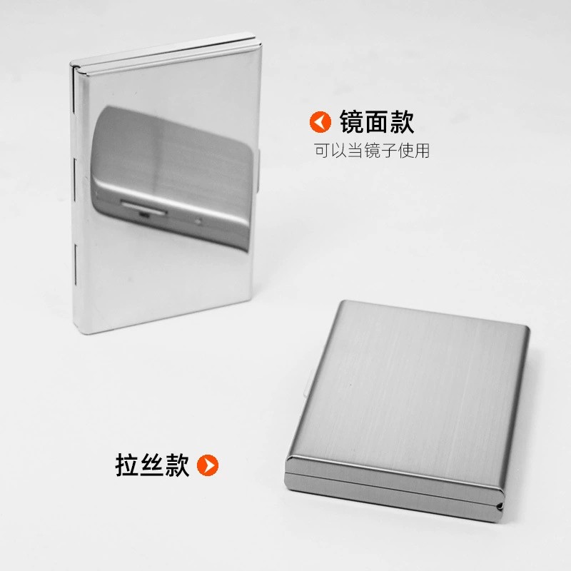Metal Card Case for Men Women with 6 Card Slots NFC Anti-Theft - Model: 645256249571 - 图片 3