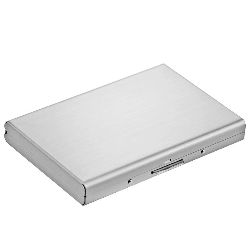 Metal Card Case for Men Women with 6 Card Slots NFC Anti-Theft - Model: 645256249571 - 图片 5