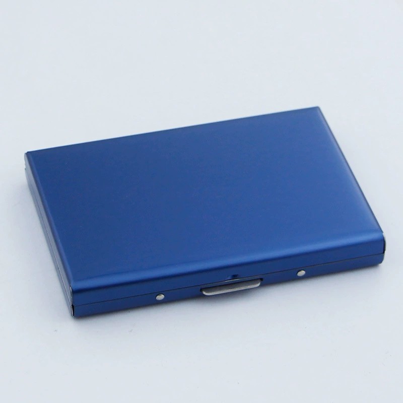 Metal Card Case for Men Women with 6 Card Slots NFC Anti-Theft - Model: 645256249571 - 图片 7