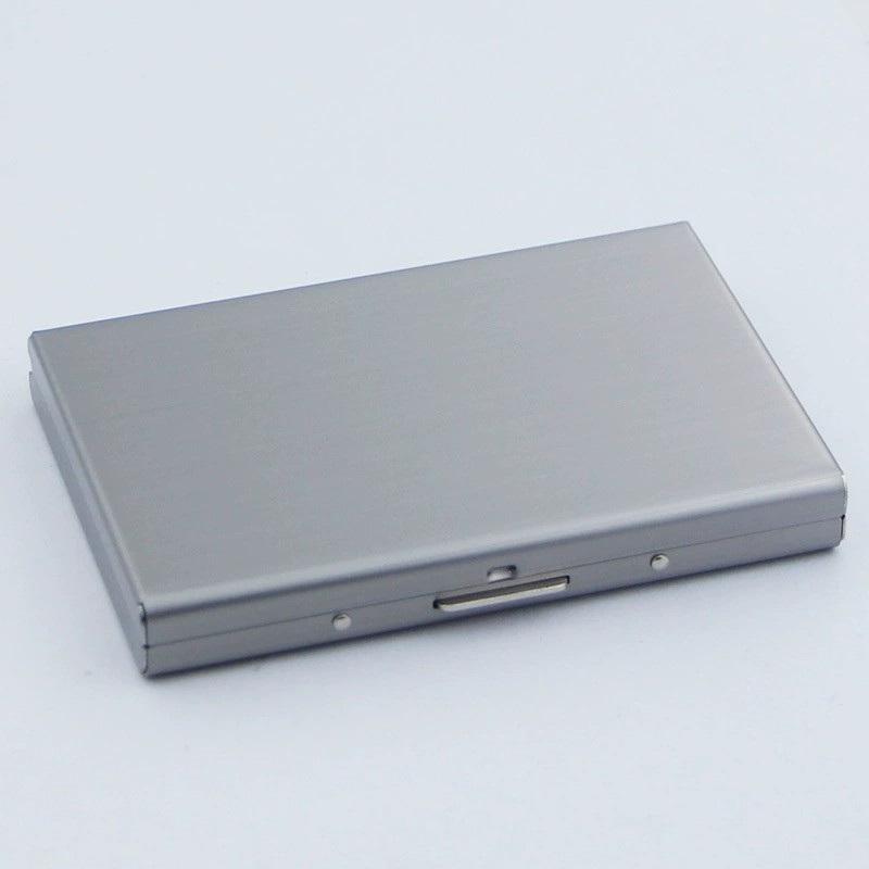 Metal Card Case for Men Women with 6 Card Slots NFC Anti-Theft - Model: 645256249571 - 图片 9