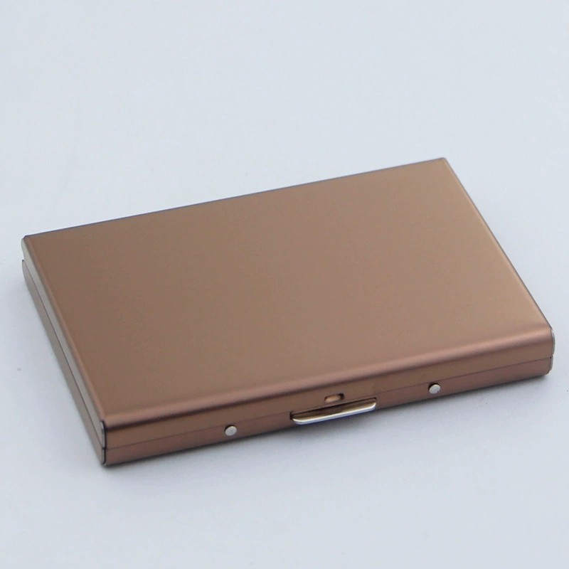 Metal Card Case for Men Women with 6 Card Slots NFC Anti-Theft - Model: 645256249571 - 图片 10