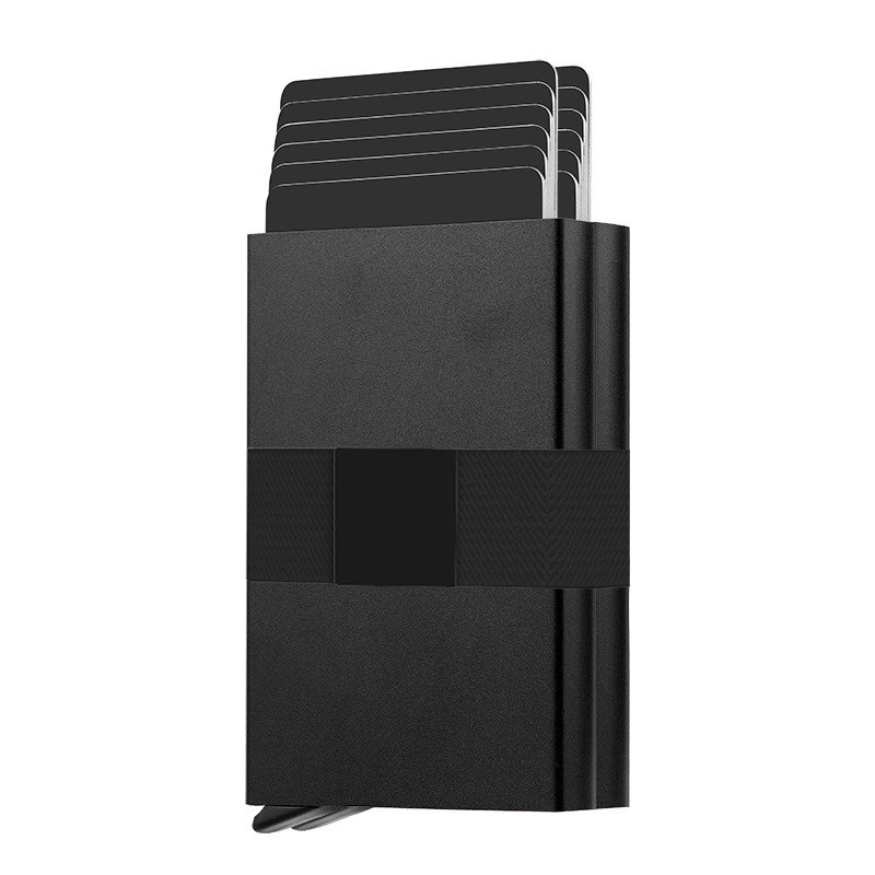 Compact Anti-Skimming Card Case for Men and Women - Model: 937446538451 - 图片 8