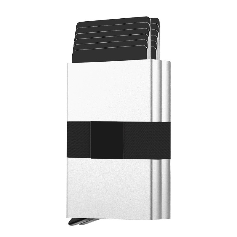 Compact Anti-Skimming Card Case for Men and Women - Model: 937446538451 - 图片 9