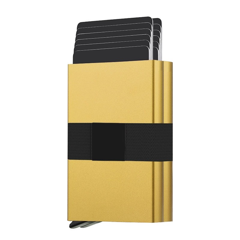Compact Anti-Skimming Card Case for Men and Women - Model: 937446538451 - 图片 10