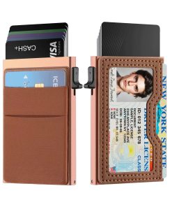 Alternative view of RFID Blocking Card Case with Detachable Phone Holder for Travel - Model: 910204536844