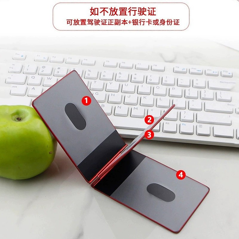 Car Driver's License Holder with Protective Cover for Vehicle Registration - Model: 815470194837 - 图片 4