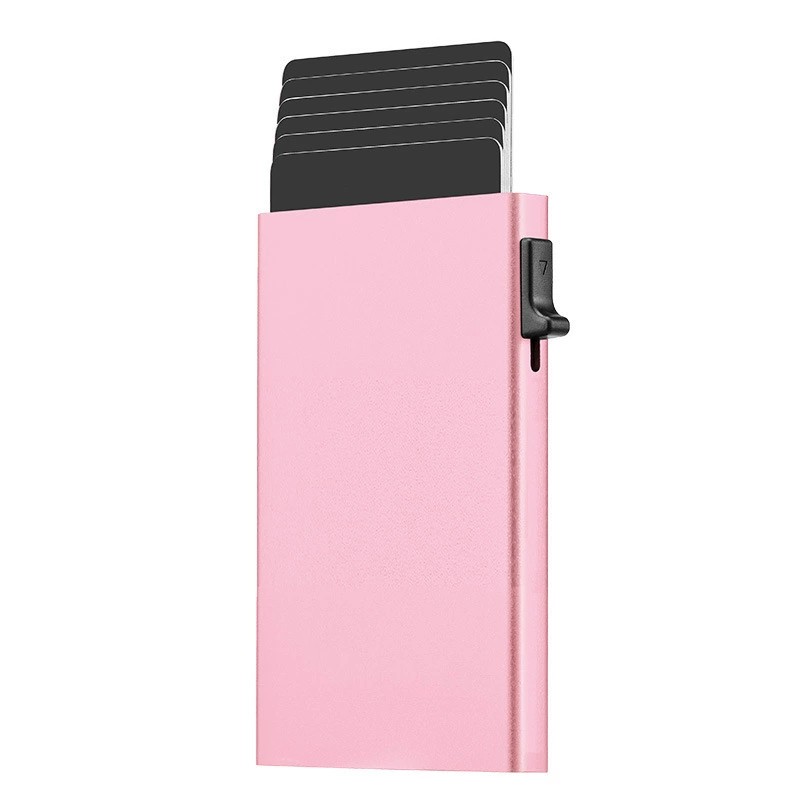 Anti-Theft Card Holder for Men Women with RFID Blocking - Model: 680242987473 - 图片 10