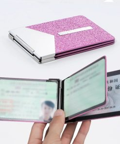 Alternative view of Car Driver's License Holder with Vehicle License Slot for Road Trips - Model: 639555672873