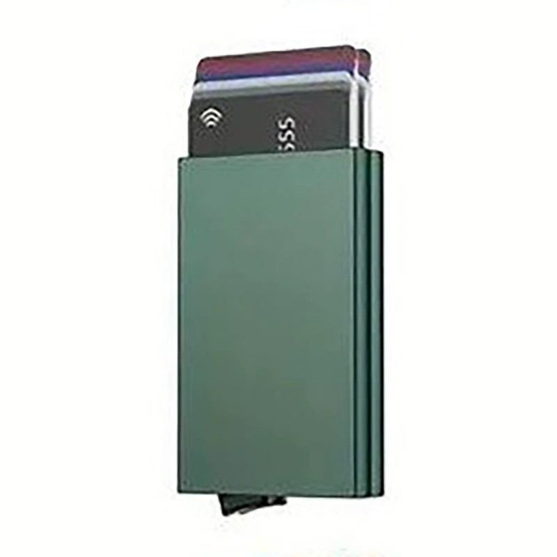 Side-Push Metal Card Holder for Credit Cards with RFID Protection - Model: 747860450061 - 图片 9