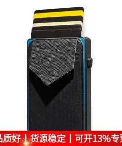 Secure Credit Card Wallet for Travel with RFID Blocking - Model: 696530884170
