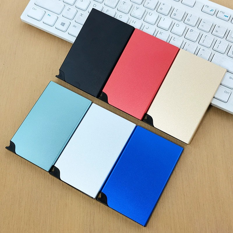 Anti-Skimming RFID Card Case for Minimalist EDC with Pop-Up - Model: 657231710110 - 图片 2