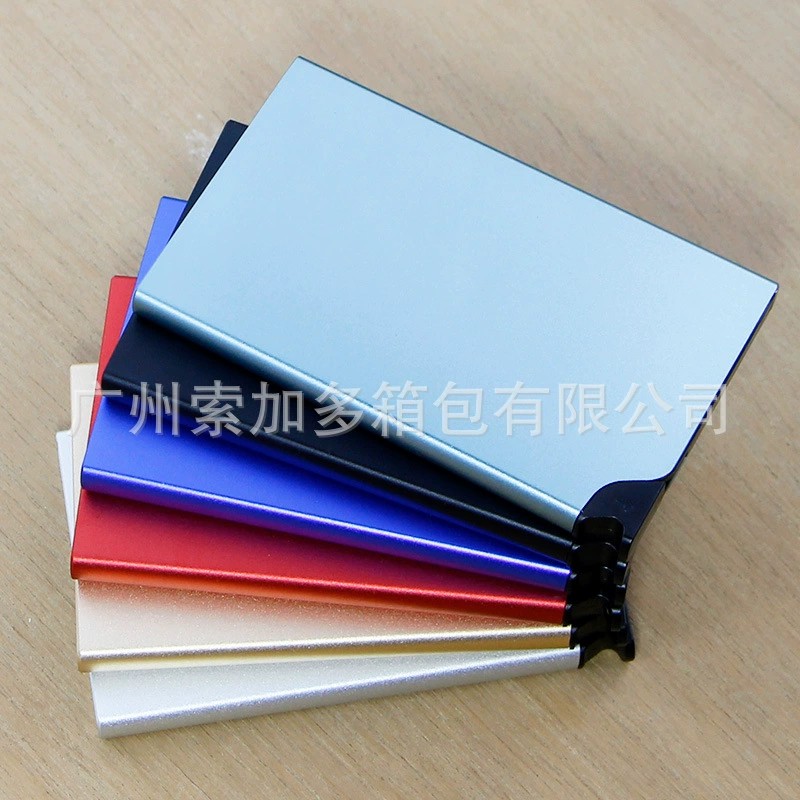 Anti-Skimming RFID Card Case for Minimalist EDC with Pop-Up - Model: 657231710110 - 图片 3
