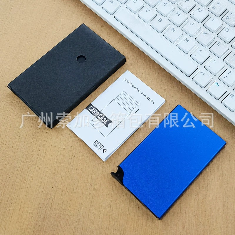 Anti-Skimming RFID Card Case for Minimalist EDC with Pop-Up - Model: 657231710110 - 图片 4