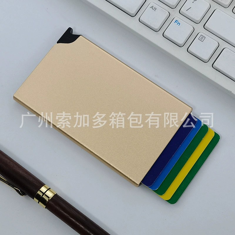 Anti-Skimming RFID Card Case for Minimalist EDC with Pop-Up - Model: 657231710110 - 图片 9
