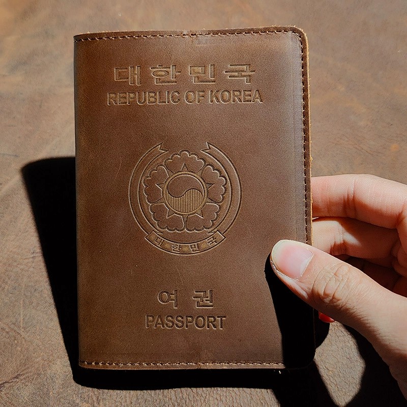 Passport Holder for Boarding Pass and Cards with Genuine Leather - Model: 720320236463 - 图片 3