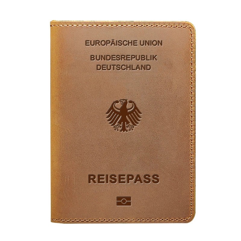 Passport Holder for Boarding Pass and Cards with Genuine Leather - Model: 720320236463 - 图片 9