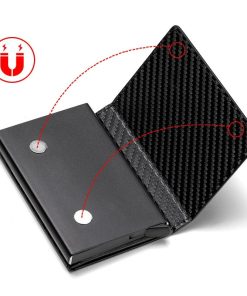 Alternative view of Anti-Skimming Card Case for Travel with Money Clip - Model: 690013262368