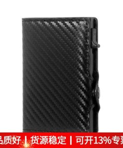 Card Holder for Men Women with Anti-Skimming Pop-Up - Model: 636768468281